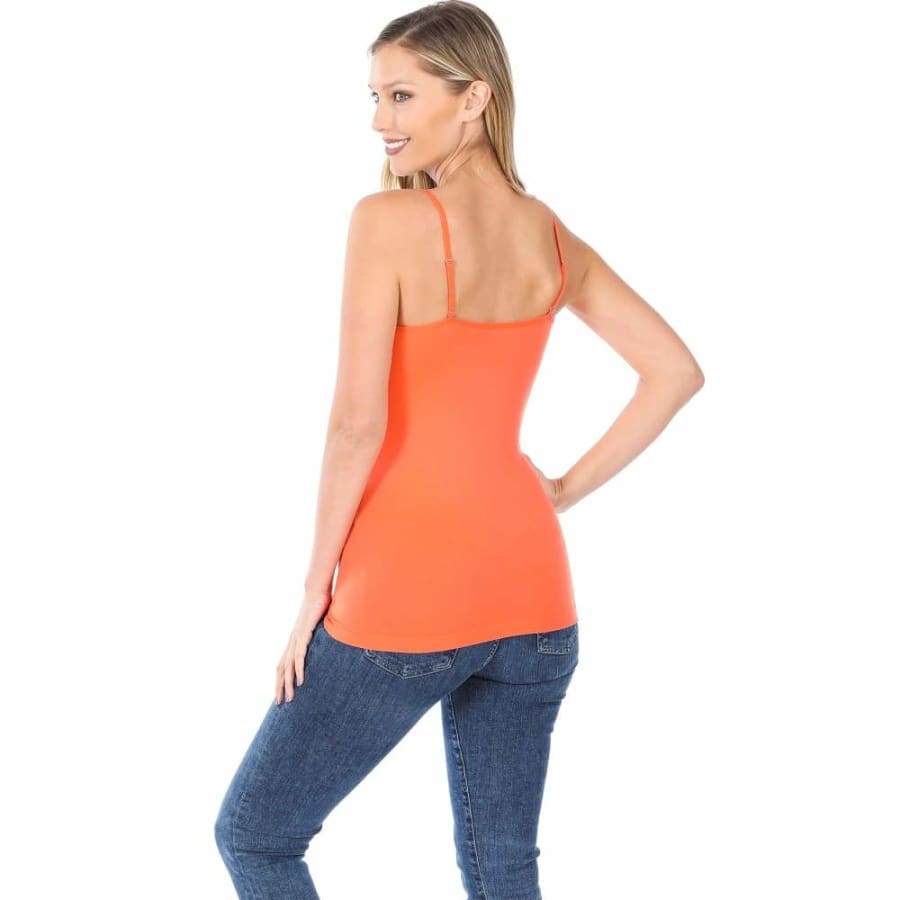 TheMogan Women's S~3X Adjustable Strap Seamless Long Cami Bodycon Full Slip  Dress #Ad #Strap, #ad, #Seamless, #Adjustable