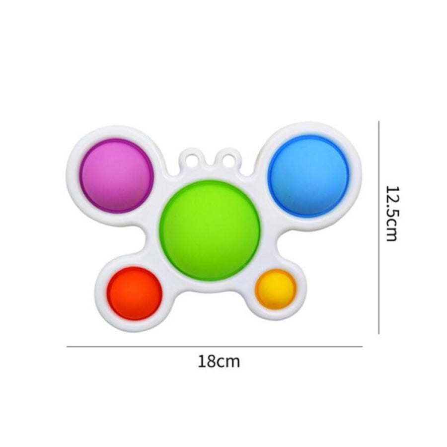 NEW! Sensory Pop It Toys Various Shapes and Colours! Accessories