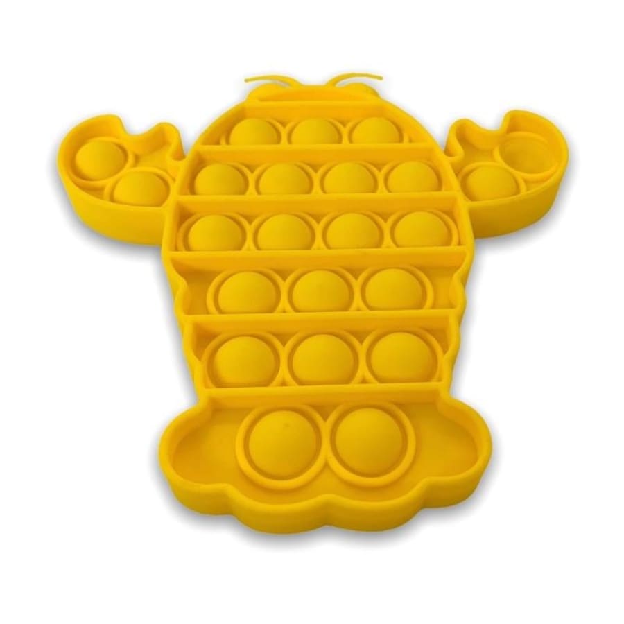 NEW! Sensory Pop It Toys Various Shapes and Colours! Lobster / Yellow Accessories