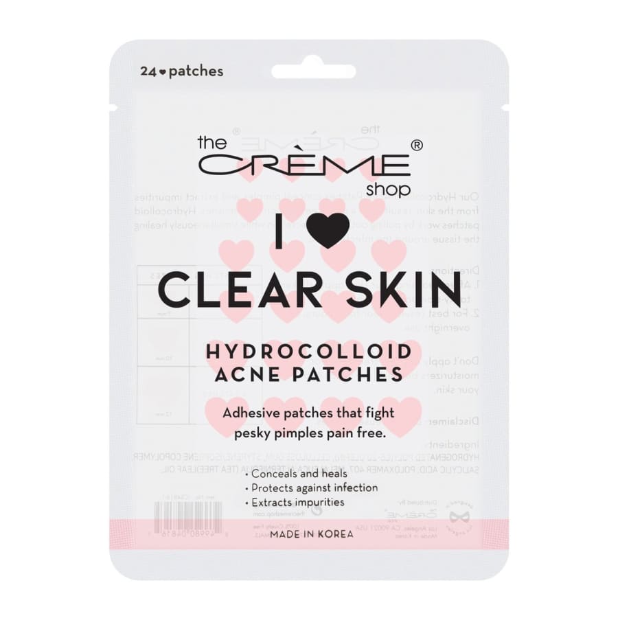 The Crème Shop - Hydrocolloid Acne Patches - 2 Types I ❤ Clear Skin Acne Patches