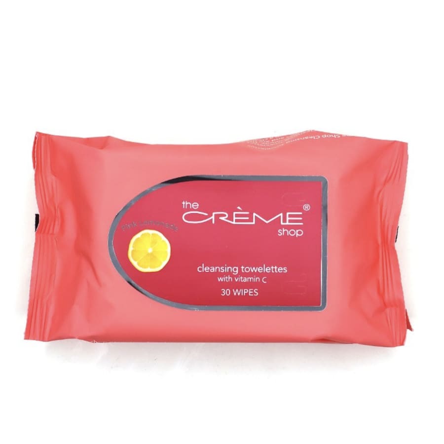 The Crème Shop Pink Lemonade Complete Cleansing Towelettes (30-pack) Cleansing Wipes