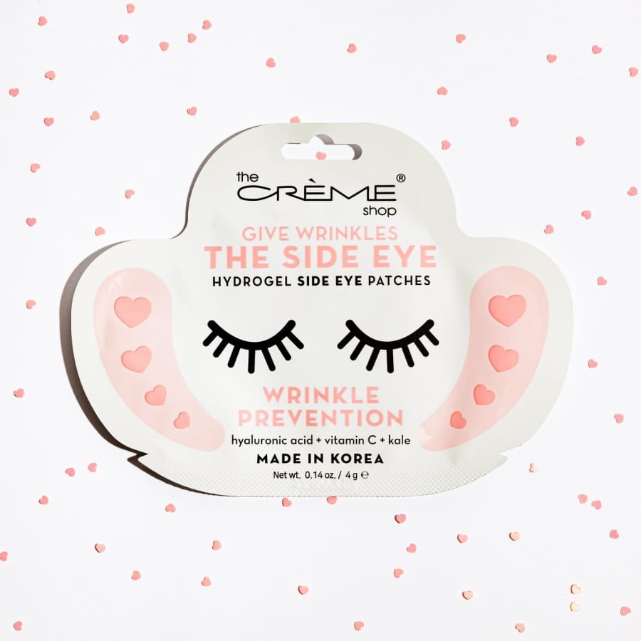 The Crème Shop The Side Eye Wrinkle Prevention Patches (Hyaluronic Acid Vitamin C Kale) Eye Wrinkle Patches
