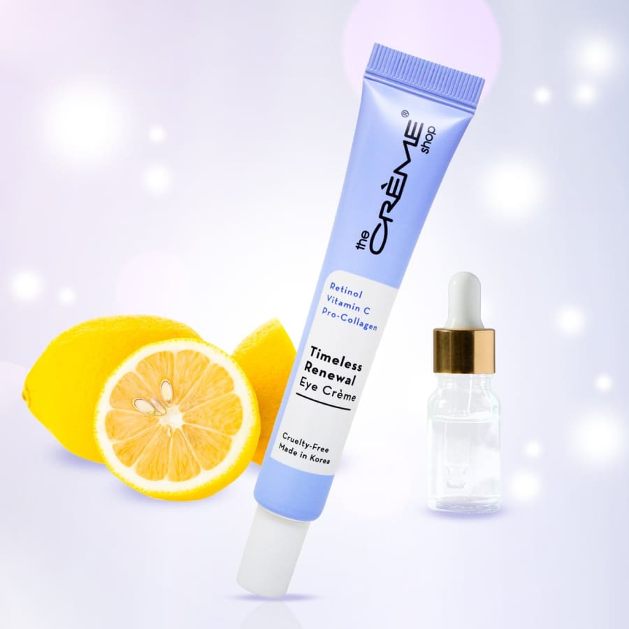 The Crème Shop - Timeless Renewal Eye Crème - Soothing and Brightening Eye Cream