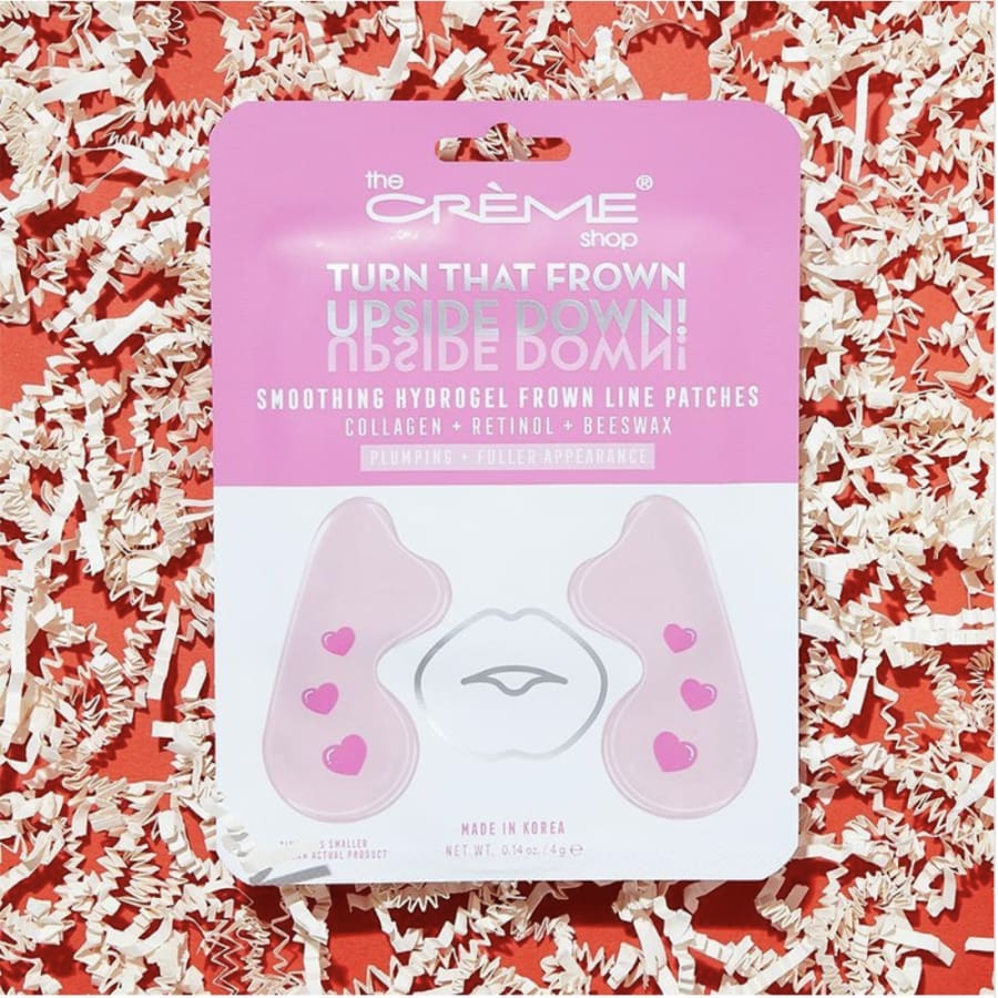 The Crème Shop Turn That Frown Upside Down Patches (Collagen Retinol Beeswax) Patches