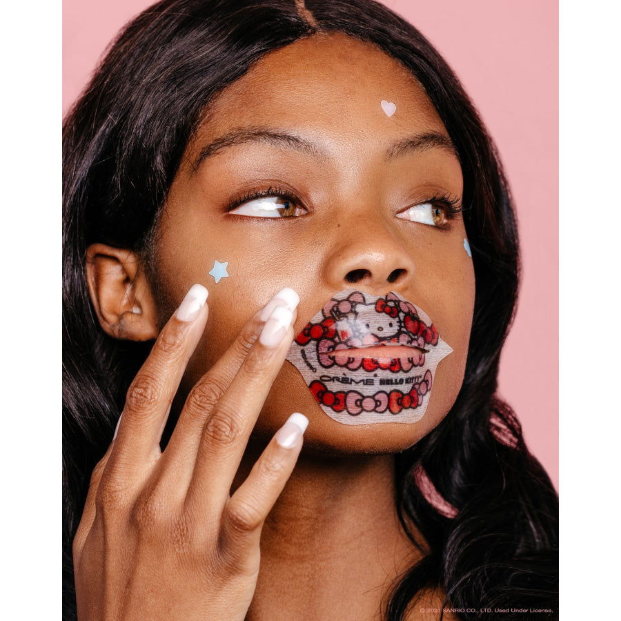 The Crème Shop x Hello Kitty - Hydrogel Lip Patch - Vanilla Pudding Flavour Lip Patch