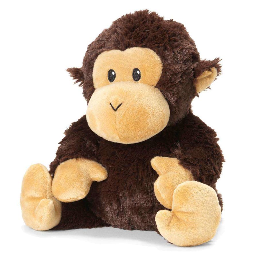 Warmies Large 33cm - Plush Animals filled with Flaxseed and French Lavender - Chimp Chimp Accessories