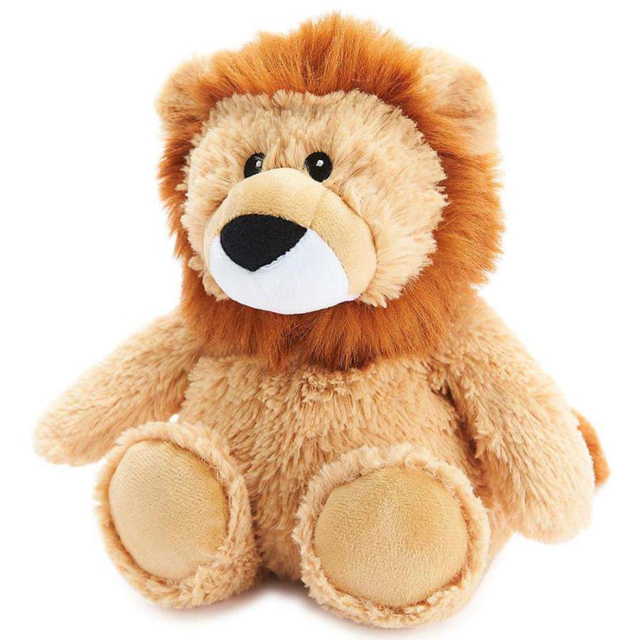Warmies Large 33cm - Plush Animals filled with Flaxseed and French Lavender - Lion Lion Accessories