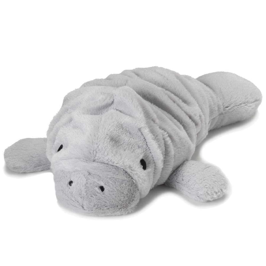 NEW IN STOCK! Large Warmies 13/33cm unless noted - Plush Animals filled with Flaxseed and French Lavender - use hot or cold! Large Manatee 