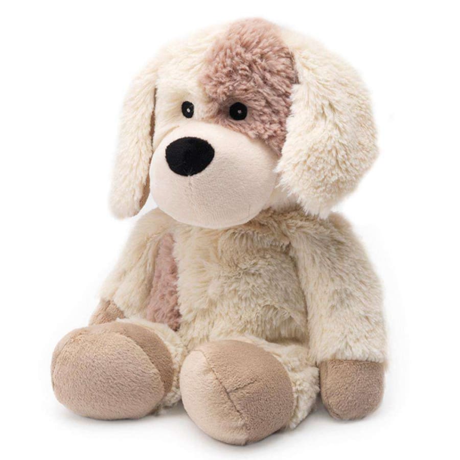 Warmies Large 33cm - Plush Animals filled with Flaxseed and French Lavender - Puppy Puppy Heat Pack