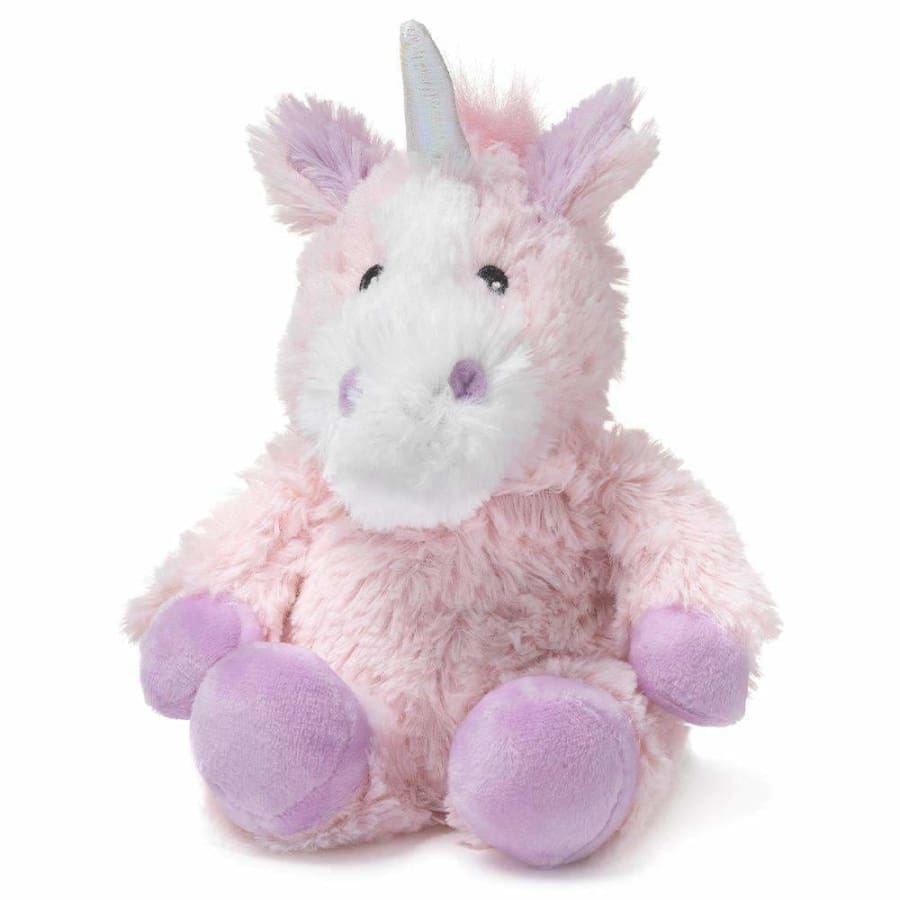 NEW IN STOCK! Large Warmies 13/33cm unless noted - Plush Animals filled with Flaxseed and French Lavender - use hot or cold! Large Unicorn 