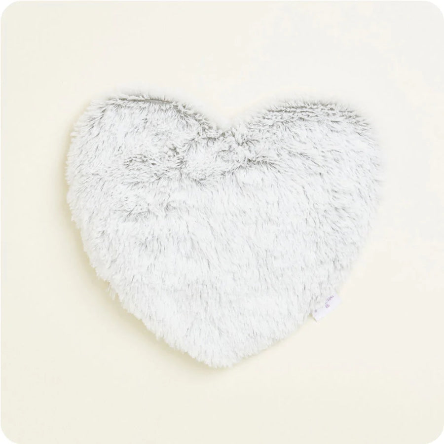 COMING SOON! Warmies Marshmallow Gray Heart Heat Pad Heat Pack