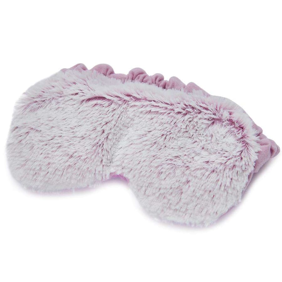 WARMIES Spa Therapy Eye Mask with Flaxseed and French Lavender Marshmallow Lavender Eye Mask
