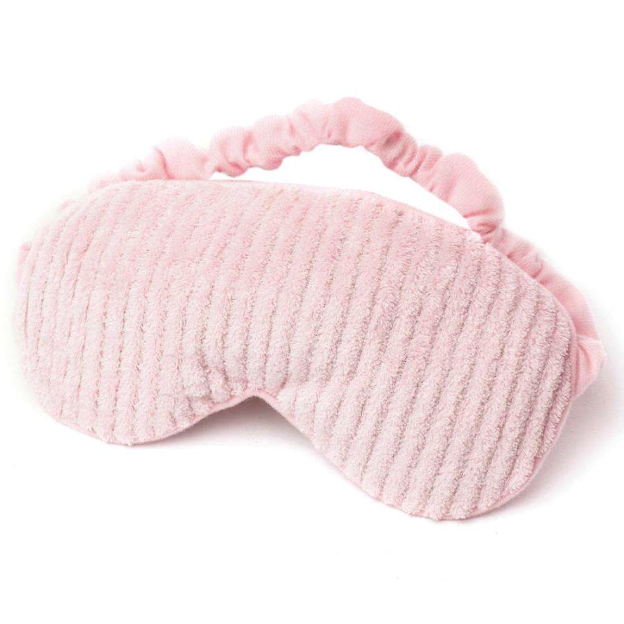New! WARMIES Spa Therapy Eye Mask with Flaxseed and French Lavender Pink Eye Mask