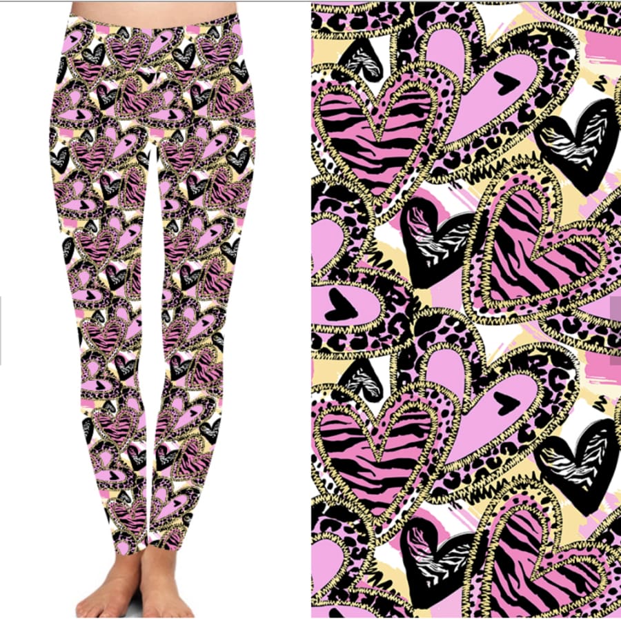 Buttery Soft Magenta Aztec Tribal Joggers
